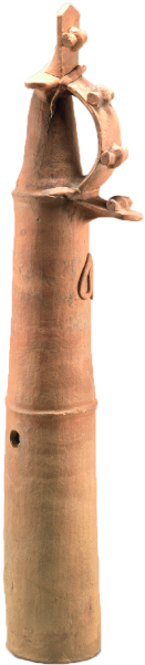 Sword-Shaped Haniwa (Terracotta Tomb Figurine), from Kannonzuka Burial Mound, Ota City, Late Kofun Period